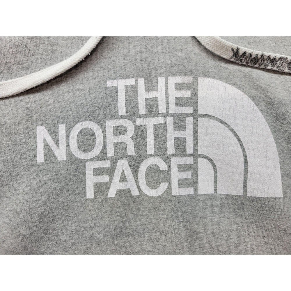 The North Face Mens Half Dome Hoodie Gray CZZ7 Pullover Sweatshirt Medium